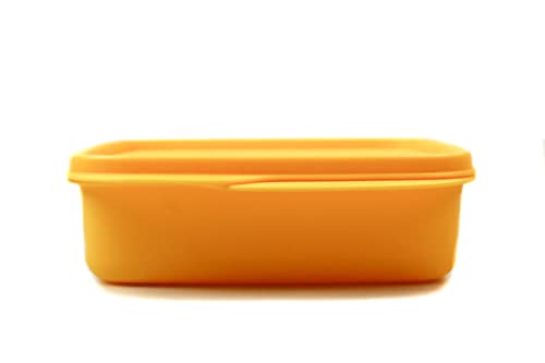 NEW TUPPERWARE to Go Lunchbox Clevere Pause 550 ml orange mit Trennwand + SPÜLTUCH von Tupperware