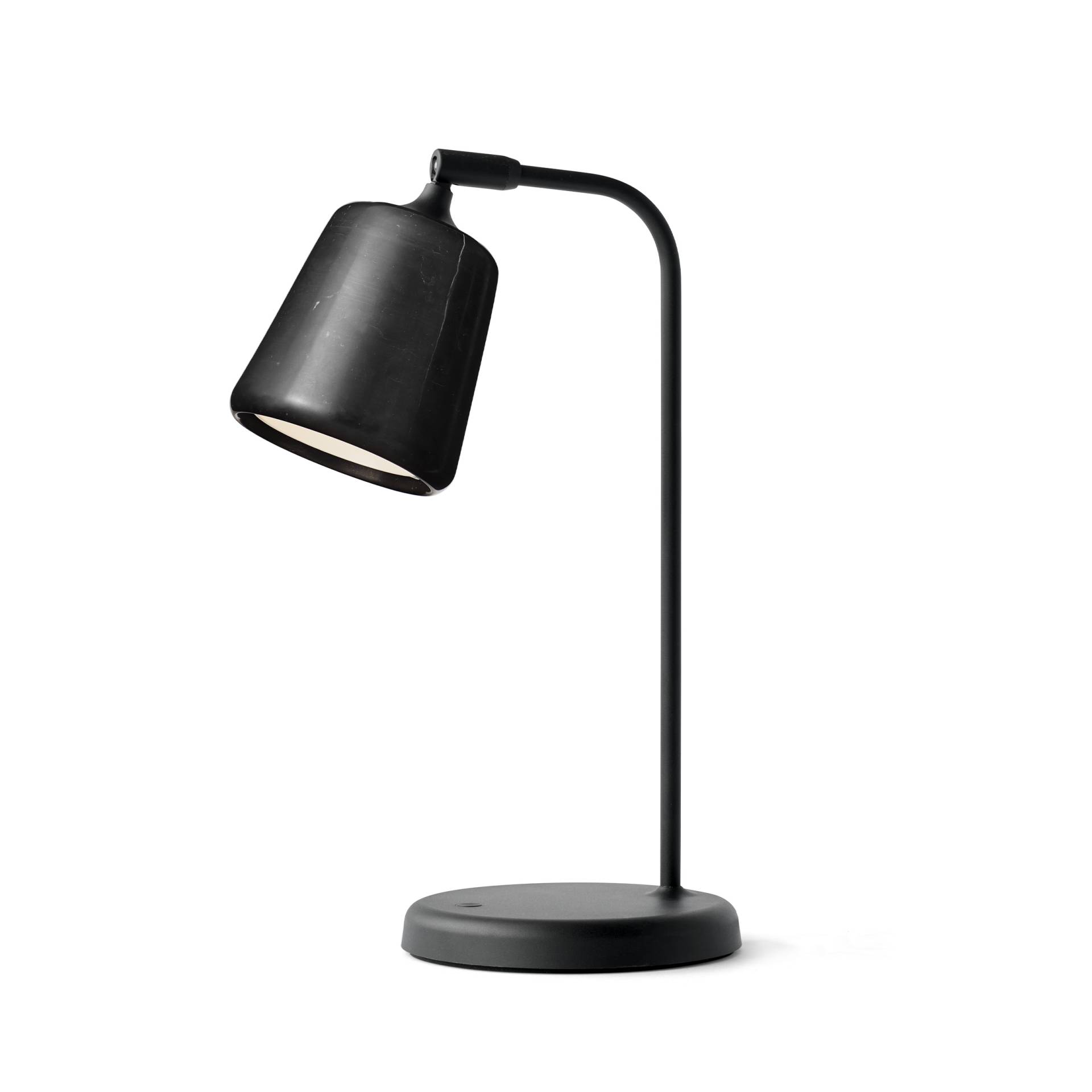 NEW WORKS // MATERIAL TABLE LAMP - TISCHLAMPE | BLACK MARBLE | SCHWARZ von NEW WORKS