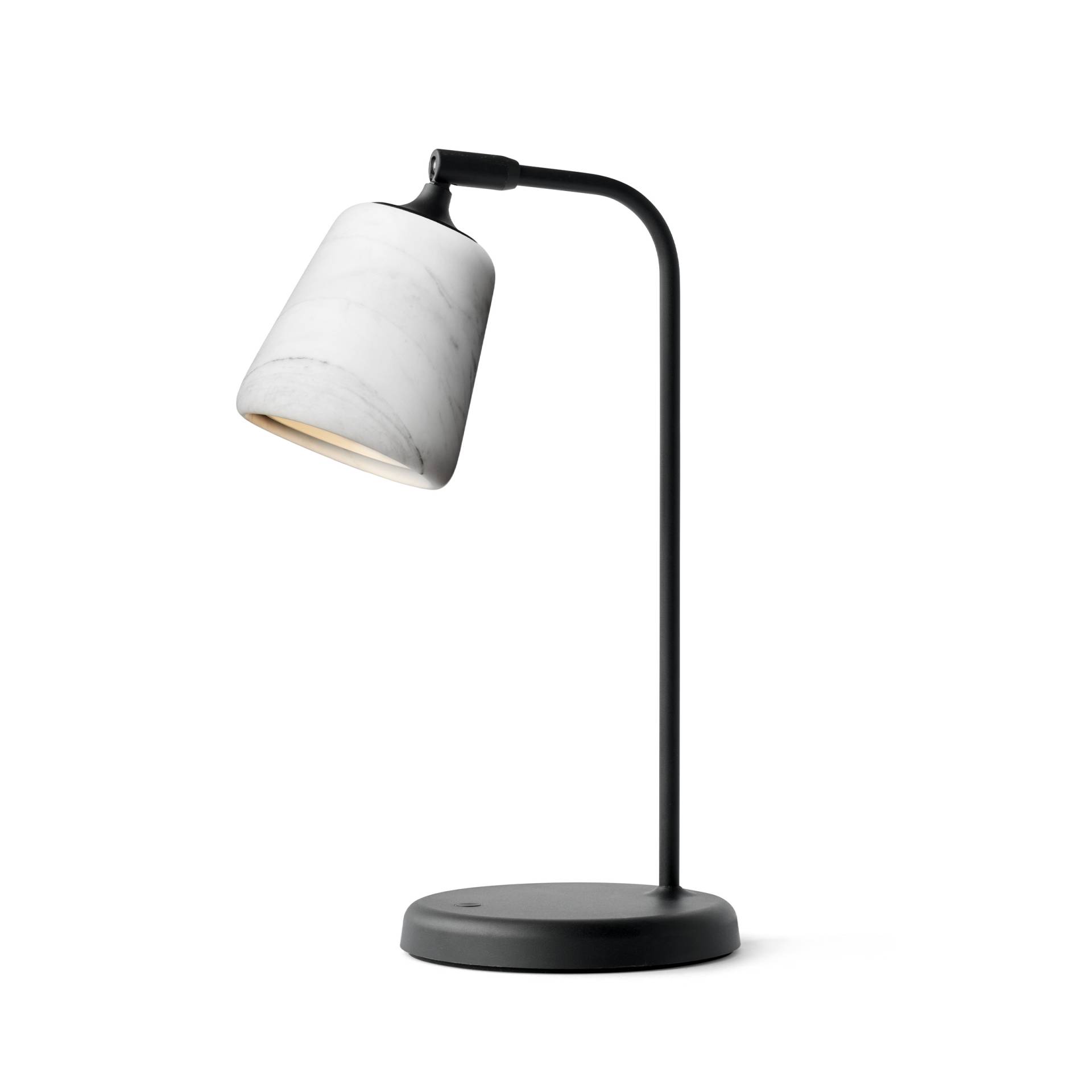 NEW WORKS // MATERIAL TABLE LAMP - TISCHLAMPE | WHITE MARBLE | WEIß von NEW WORKS