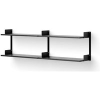 Regal New Works Chamber Shelf black ash/black von NEW WORKS