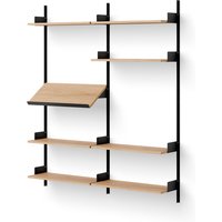 Regal New Works Living Shelf oak/black von NEW WORKS