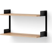 Regal New Works Wall Shelf oak/black 900 von NEW WORKS