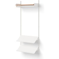 Regal New Works Wardrobe Shelf 1 oak/white von NEW WORKS