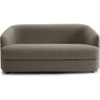 Sofa Covent Deep 2-seater dark taupe von NEW WORKS