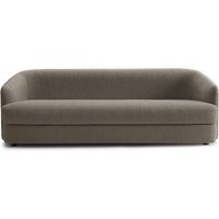 Sofa Covent Deep 3-seater dark taupe von NEW WORKS