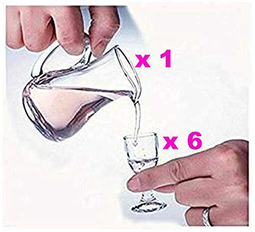 NEW Superkleiner Weinkelch, ultratransparenter Glaskelch, eine Tasse Maotai, kleines Glas Spirituosen, 7-teiliges Set von NEW