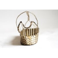 Flaschenhalter Aus Silbernem Metall von NEWANTIC