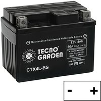 AGM 4Ah 12V Batterie Rechts Pluspol für Rasentraktor Mäher AGM 4Ah 12V Batterie Rechts Pluspol für Rasentraktor Mäher von NEWGARDEN