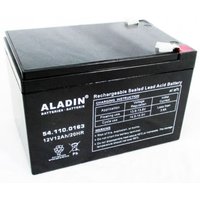 ALADIN 12V 12Ah links Pluspol hermetische Gel-Batterie für Rasentraktor ALADIN 12V 12Ah links Pluspol hermetische Gel-Batterie für Rasentraktor von NEWGARDEN