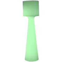 Grace 170 cm hoch. Kabellose Stehleuchte für den Innen- und Außenbereich. LED-Licht über usb aufladbar. Hergestellt in Spanien von NEWGARDEN