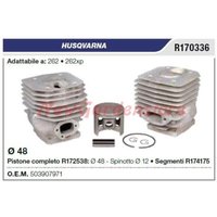 HUSQVARNA Kettensäge 262 262XP Segment Kolbenzylinder R170336 von NEWGARDEN