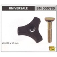 Knopfgriff UNIVERSAL Rasenmäher Schraube M8 x 50 mm 000780 von NEWGARDEN