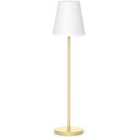 Lola Slim 180 cm hoch. Kabellose Stehlampe für den Innen- und Außenbereich. LED-Licht mit Solar- oder USB-Ladung. Hergestellt in Spanien von NEWGARDEN
