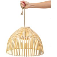 Newgarden - reona 30 cm Hängeleuchte mit warmem LED-Licht und wiederaufladbarem Akku. Hergestellt in Spanien von NEWGARDEN