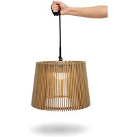 Okinawa hang Pendelleuchte mit warmem LED-Licht und wiederaufladbarem Akku. Hergestellt in Spanien aus Naturfasern Okinawa hang Pendelleuchte mit warmem LED-Licht und wiederaufladbarem Akku. Hergestellt in Spanien aus Naturfasern von NEWGARDEN