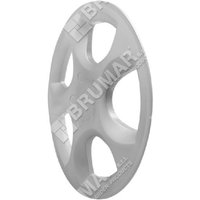 Radabdeckung Durchmesser 256 mm für HECHT Rasenmäher - 048881 von NEWGARDEN