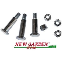 Radbolzen Rasentraktor Rasenmäher Rasenmäher 12,5x25 820053 von NEWGARDEN