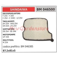 SHINDAIWA Luftfilter für Freischneider, Heckenscheren, Gebläse 046500 von NEWGARDEN