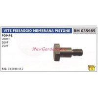 Newgarden - Schraube zur Befestigung der Kolbenmembran universal Bertolini Pumpe 20RTE 20VF 035985 von NEWGARDEN