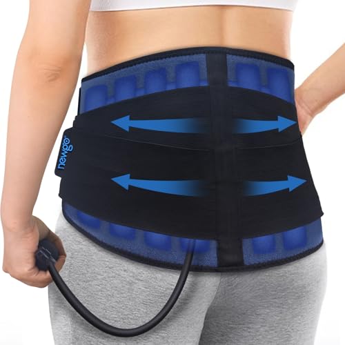 NEWGO Eisbeutel Kompressions Rücken Kühlpad für Schmerzen, heiß kalt Therapie Kompression Gel Eis Wrap mit Luftpumpe für Rücken Lendenwirbelsäule Chirurgie, Ischias NEWGO Eisbeutel Kompressions Rücken Kühlpad für Schmerzen, heiß kalt Therapie Kompression Gel Eis Wrap mit Luftpumpe für Rücken Lendenwirbelsäule Chirurgie, Ischias von NEWGO