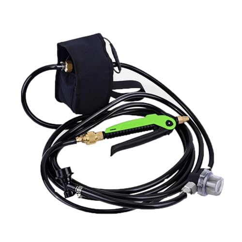 NEWISHTOOL Tint Smart Pouch Power Keg Sprühbeutel mit 4,5 m flexiblem Schlauch, aufladbares, batteriebetriebenes Pumpsystem für Fenstertönung, PPF und automatische Detaillierung (Fassbeutel) von NEWISHTOOL