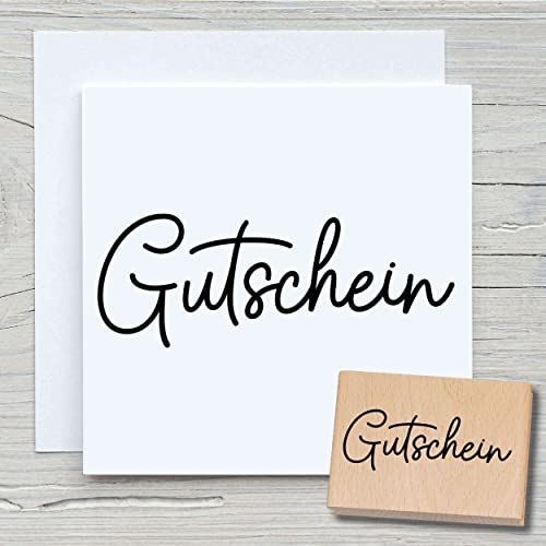 NEWSTAMPS Stempel Gutschein 02 Motivstempel aus Holz & Gummi zum Karten und Geschenke basteln, Holzstempel für Geburtstag, Spruchstempel, Anlass, Schrift, Scrapbook, Textilstempel, Deko NEWSTAMPS Stempel Gutschein 02 Motivstempel aus Holz & Gummi zum Karten und Geschenke basteln, Holzstempel für Geburtstag, Spruchstempel, Anlass, Schrift, Scrapbook, Textilstempel, Deko von NEWSTAMPS DIE STEMPELMACHER