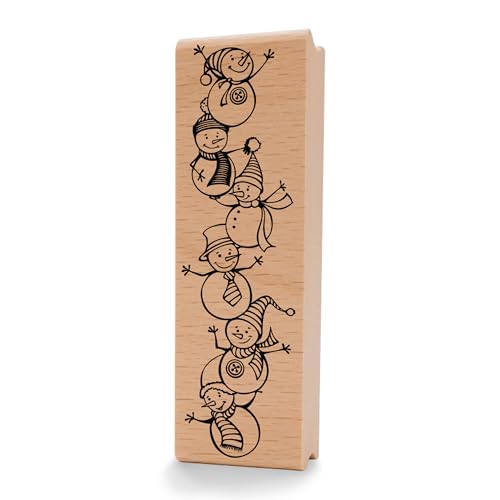 NEWSTAMPS Stempel Lustige Schneemänner Motivstempel aus Holz & Gummi zum Karten und Geschenke basteln, Holzstempel für Weihnachten, Weihnachtskarte, Advent, Scrapbook, Textilstempel, Deko, Freunde NEWSTAMPS Stempel Lustige Schneemänner Motivstempel aus Holz & Gummi zum Karten und Geschenke basteln, Holzstempel für Weihnachten, Weihnachtskarte, Advent, Scrapbook, Textilstempel, Deko, Freunde von NEWSTAMPS DIE STEMPELMACHER