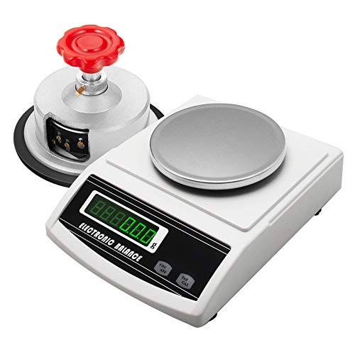 NEWTRY Digitale Feinwaage Labor Waage Präzisionswaage Briefwaage mit einem einstellbaren Disk Sampler (1000g/0.01g + Sampler) von NEWTRY