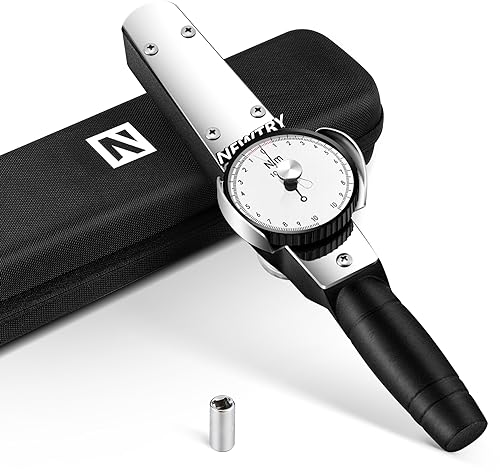 NEWTRY Drehmomentschlüssel Dynamometer Drehmomentmesser Digitaler Zeiger Kraftmessgerät (10-100Nm) von NEWTRY