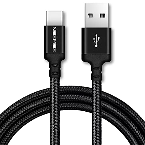NEXMEX Datenkabel USB Typ C Nylon kompatibel mit DJI Mini 3/4 Pro Mini 2 Ladekabel 1m Datenkabel Schwarz/Rot, Farbe:Schwarz NEXMEX Datenkabel USB Typ C Nylon kompatibel mit DJI Mini 3/4 Pro Mini 2 Ladekabel 1m Datenkabel Schwarz/Rot, Farbe:Schwarz von NEXMEX