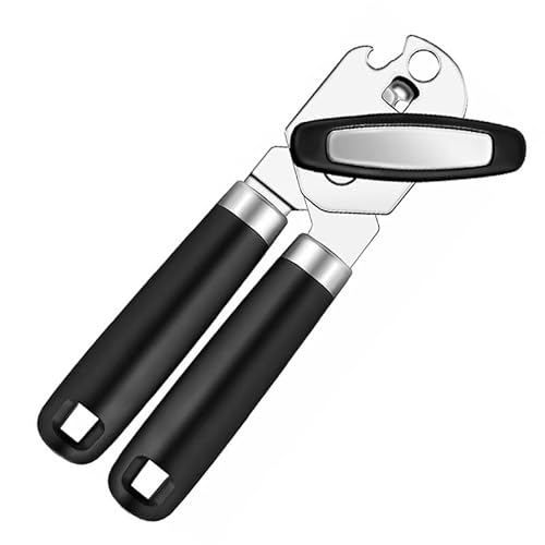 NEXROLA Dosenöffner aus Edelstahl, ergonomischer rutschfester Griff, geeignet für ältere Menschen und Personen mit geringer Handkraft, für alle Dosengrößen geeignet von NEXROLA