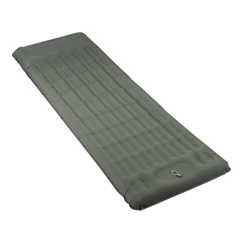 NEXROLA Selbstaufblasbare Außenmatratze, 30 x 13 x 8 cm (aufblasbar), grün - Aus TPU, ideal für Camping, Büro zu Hause, 1120 g (grün) von NEXROLA