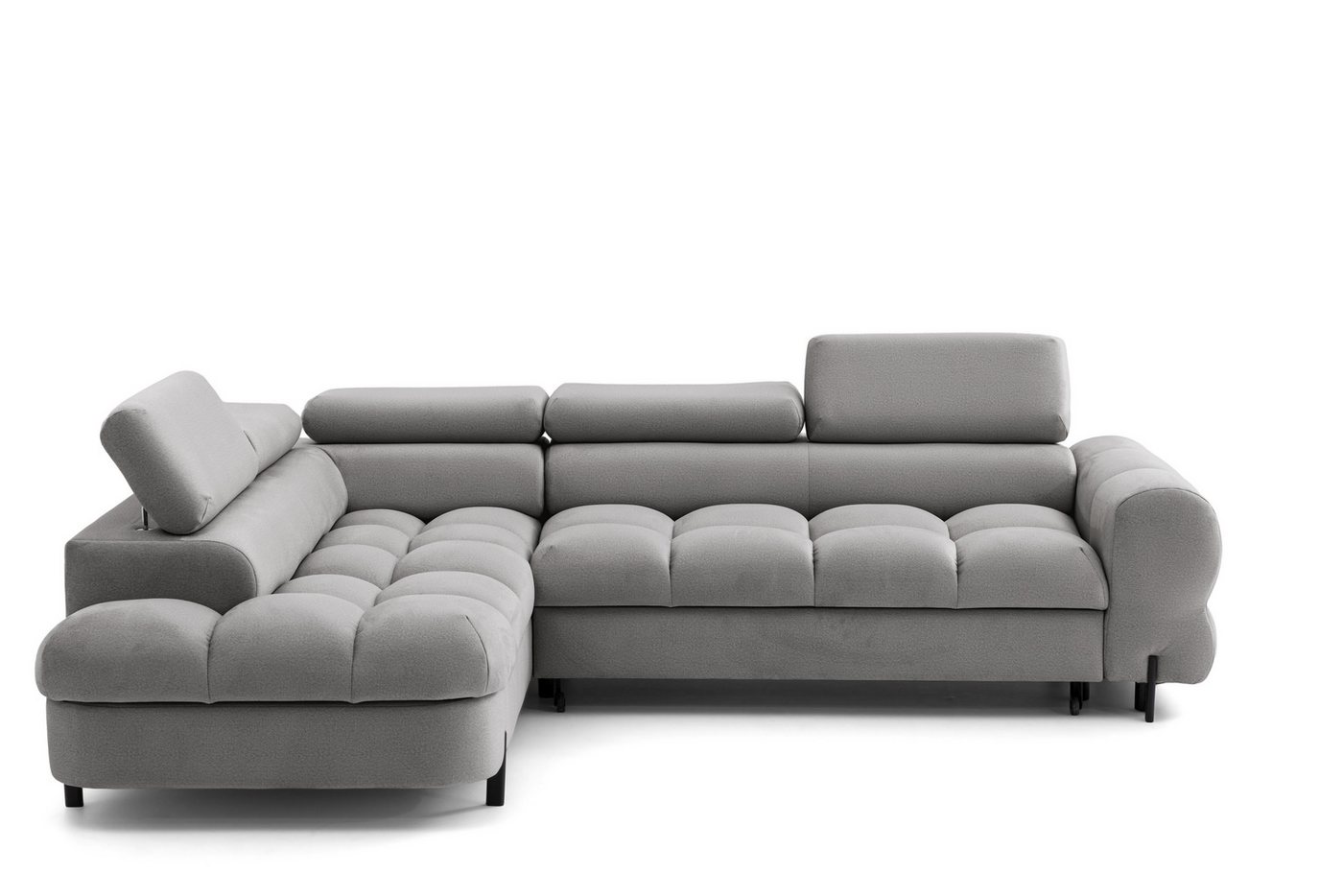 NEXT COLLECTION Ecksofa BOUL L, Verstellbare Kopfstützen, Schlaffunktion von NEXT COLLECTION