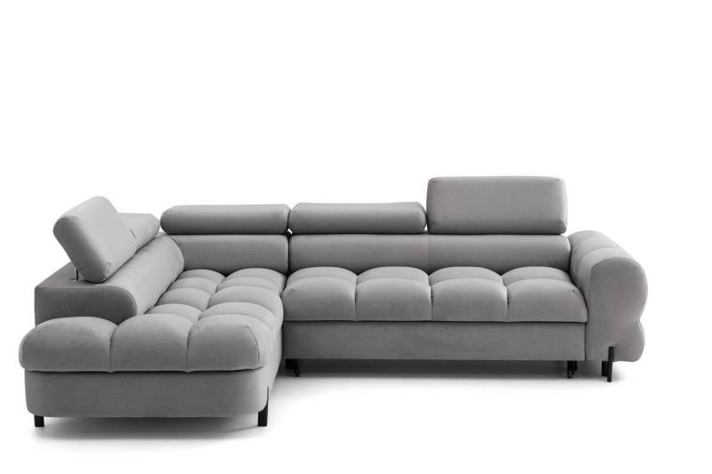 NEXT COLLECTION Ecksofa BOUL L, Verstellbare Kopfstützen, Schlaffunktion von NEXT COLLECTION