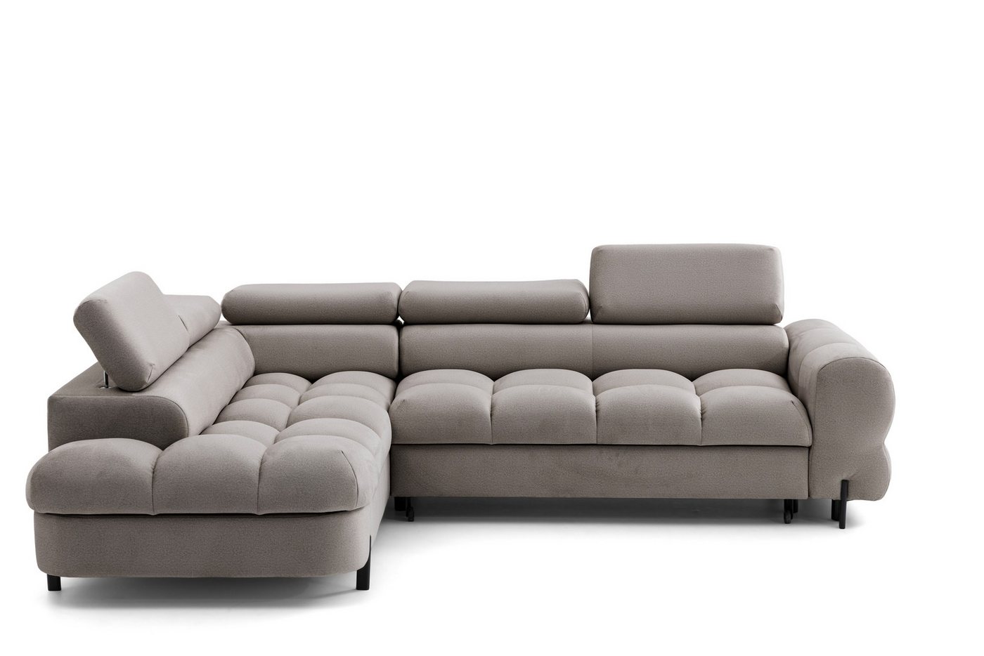 NEXT COLLECTION Ecksofa BOUL L, Verstellbare Kopfstützen, Schlaffunktion von NEXT COLLECTION