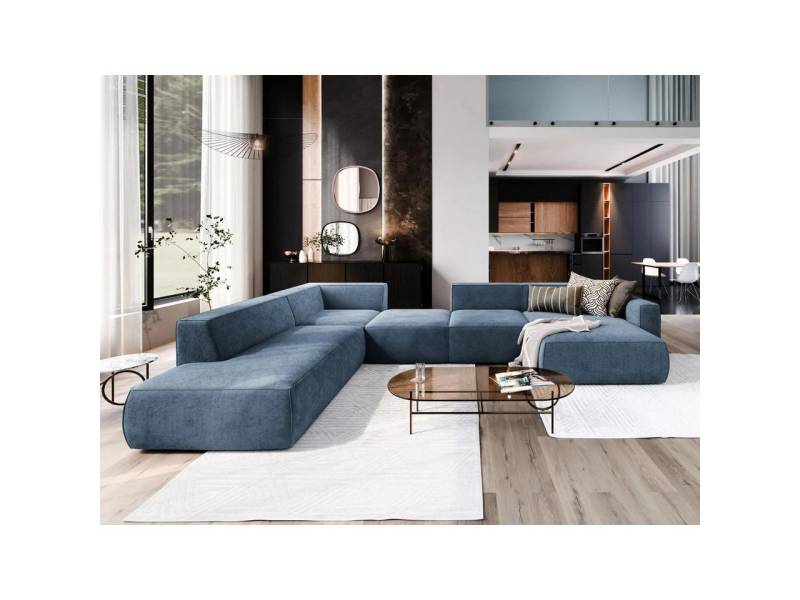 NEXT COLLECTION Ecksofa DREAM SET 7, Keine Schlaffunktion, Modernes Design, Modularer Aufbau, Füllung: HR-Schaum + Wellfeder von NEXT COLLECTION