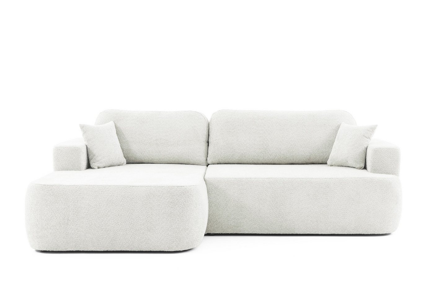 NEXT COLLECTION Ecksofa Gio, mit Schlaffunktion und Stauraum, Boucle Stoff, Einfache Form NEXT COLLECTION Ecksofa Gio, mit Schlaffunktion und Stauraum, Boucle Stoff, Einfache Form von NEXT COLLECTION