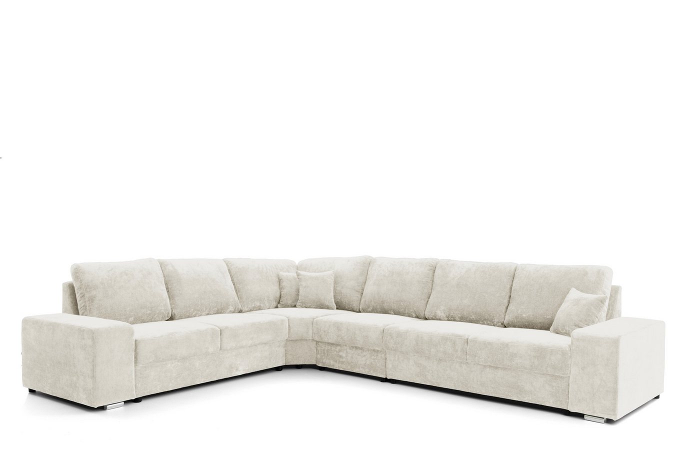 NEXT COLLECTION Ecksofa LEON, Lose Rückenkissen, keine Schlaffunktion, Modernes, minimalistisches Design, L-förmiges Großformat NEXT COLLECTION Ecksofa LEON, Lose Rückenkissen, keine Schlaffunktion, Modernes, minimalistisches Design, L-förmiges Großformat von NEXT COLLECTION