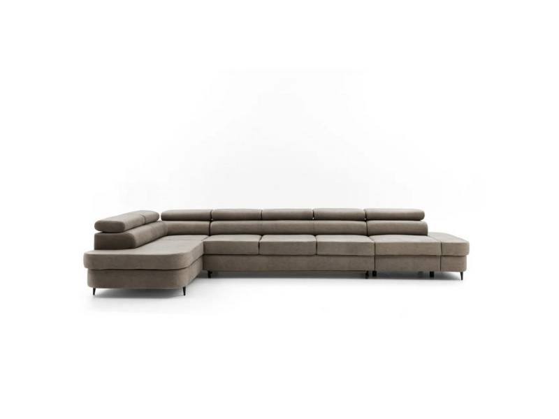 NEXT COLLECTION Ecksofa PRIAM XXL, Funktion Schlafen, elegante einfache Form von NEXT COLLECTION