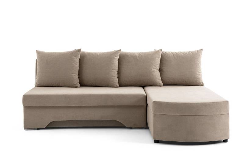 NEXT COLLECTION Ecksofa SMART, mit Bettfunktion, Bettzeugkasten, lose Rückenkissen NEXT COLLECTION Ecksofa SMART, mit Bettfunktion, Bettzeugkasten, lose Rückenkissen von NEXT COLLECTION