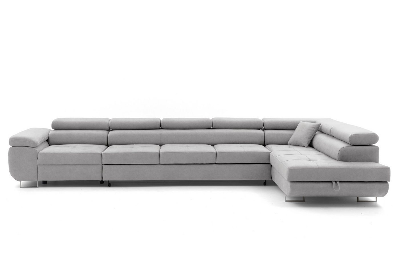 NEXT COLLECTION Ecksofa WILD XXL, mit Bettkasten, Hohe Metallfüße, verstellbare Kopfstützen, Liegefläche 125x240 NEXT COLLECTION Ecksofa WILD XXL, mit Bettkasten, Hohe Metallfüße, verstellbare Kopfstützen, Liegefläche 125x240 von NEXT COLLECTION
