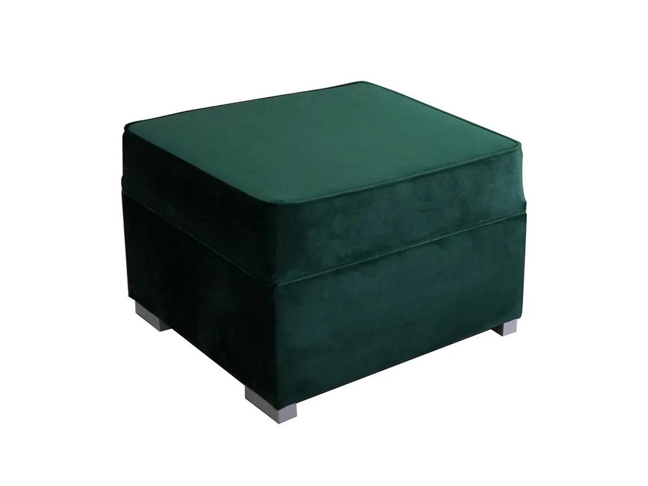 NEXT COLLECTION Hocker MONACO PIC (Weiches und angenehm zu berührendes Gewebe), Vorratsbehälter, elegante einfache Form von NEXT COLLECTION