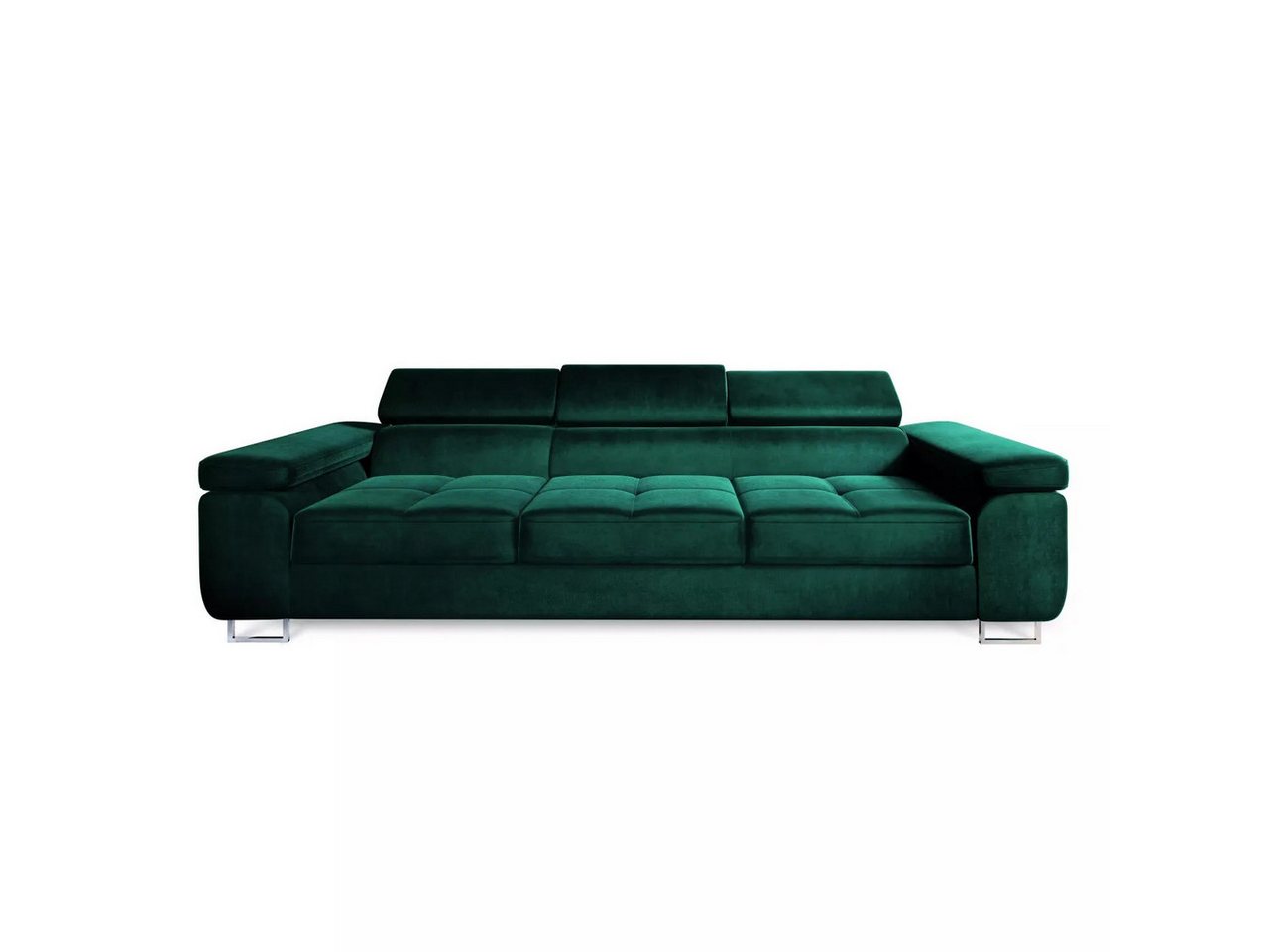 NEXT COLLECTION Sofa 3-SITZER WILD, verstellbaren Kopfstützen, mit Schalffunktion, Metallfüßen NEXT COLLECTION Sofa 3-SITZER WILD, verstellbaren Kopfstützen, mit Schalffunktion, Metallfüßen von NEXT COLLECTION