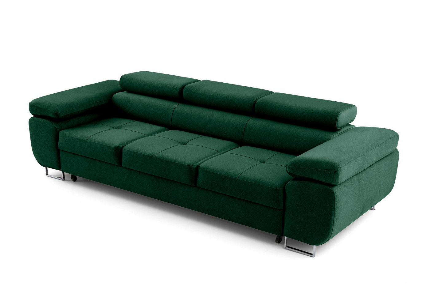 NEXT COLLECTION Sofa 3-SITZER WILD, verstellbaren Kopfstützen, mit Schalffunktion, Metallfüßen NEXT COLLECTION Sofa 3-SITZER WILD, verstellbaren Kopfstützen, mit Schalffunktion, Metallfüßen von NEXT COLLECTION