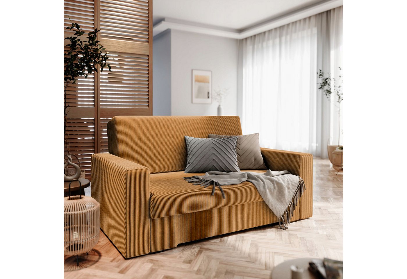 NEXT COLLECTION Sofa BETI 3-SITZER, T30-Schaumstoff-Polsterung, Kompakte Größe, moderner Stoff NEXT COLLECTION Sofa BETI 3-SITZER, T30-Schaumstoff-Polsterung, Kompakte Größe, moderner Stoff von NEXT COLLECTION
