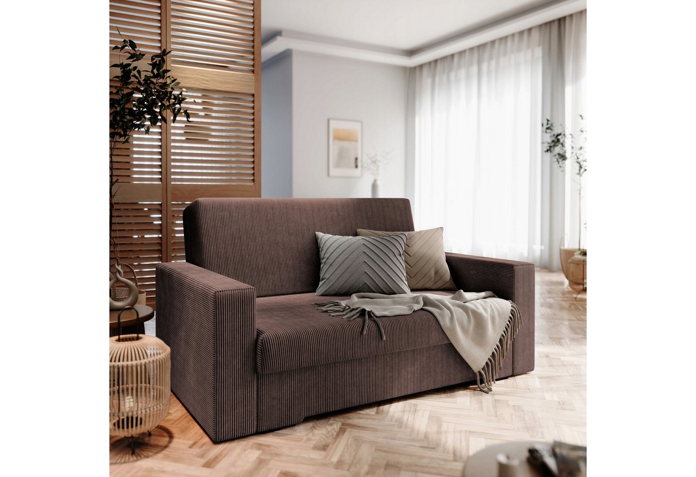 NEXT COLLECTION Sofa BETI 3-SITZER, T30-Schaumstoff-Polsterung, Kompakte Größe, moderner Stoff NEXT COLLECTION Sofa BETI 3-SITZER, T30-Schaumstoff-Polsterung, Kompakte Größe, moderner Stoff von NEXT COLLECTION