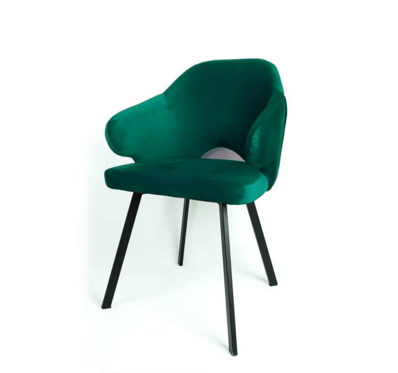 NEXT COLLECTION Stuhl MARGARET (1 St), Sitz gepolstert, Beine aus Metall von NEXT COLLECTION