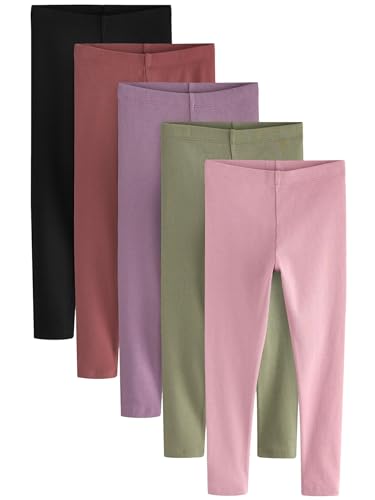 NEXT Gerippte Leggings im 5er-Pack Mehrfach 11 Jahre NEXT Gerippte Leggings im 5er-Pack Mehrfach 11 Jahre von NEXT