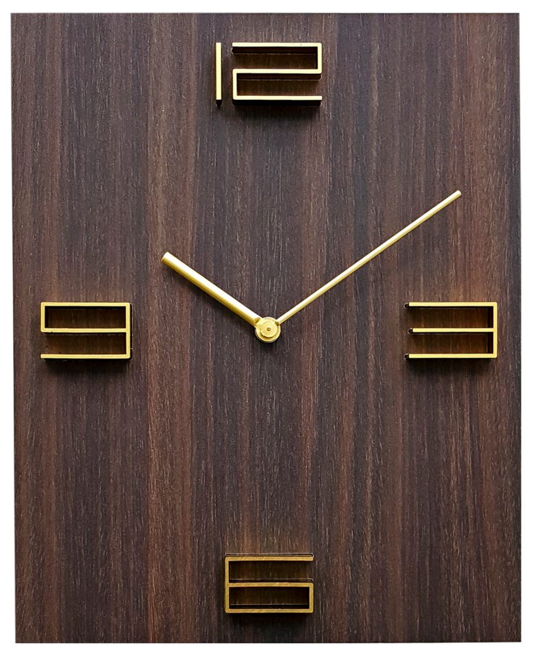 NEXTIME Wanduhr WT 2100 (mit Holzrahmen) von NEXTIME