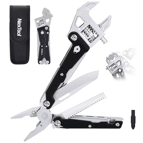 NexTool W4 Multitool Verstellbarer Ratschenschlüssel,11-in-1 Faltbares EDC Werkzeug mit Zangen,Messer,Sägen,Schraubenzieher,Multitool für Camping,Wandern,Heimwerken&Geschenke (Männer/Gadget-Liebhaber) NexTool W4 Multitool Verstellbarer Ratschenschlüssel,11-in-1 Faltbares EDC Werkzeug mit Zangen,Messer,Sägen,Schraubenzieher,Multitool für Camping,Wandern,Heimwerken&Geschenke (Männer/Gadget-Liebhaber) von NEXTOOL